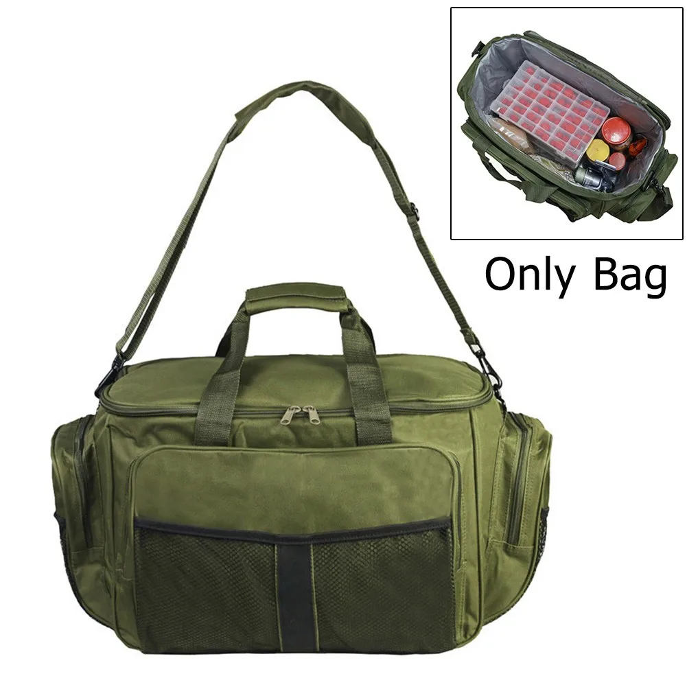 Large Capacity Fishing Tackle Bag Waterproof Storage Case Outdoor Shoulder Bag Adjustable Cord Travel Hunting Pocket For Camping
Large Capacity Fishing Tackle Bag Waterproof Storage Case Outdoor Shoulder Bag Adjustable Cord Travel Hunting Pocket For Camping