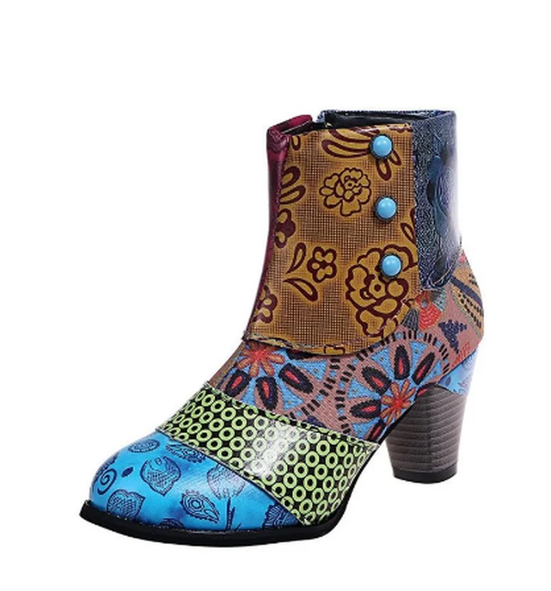 Women Ankle Boots High Heels Pumps Girls Flock Matin Shoes Woman Chaussure Zapatos Mujer Gladiator Plus Size Booties 
Women Ankle Boots High Heels Pumps Girls Flock Matin Shoes Woman Chaussure Zapatos Mujer Gladiator Plus Size Booties
