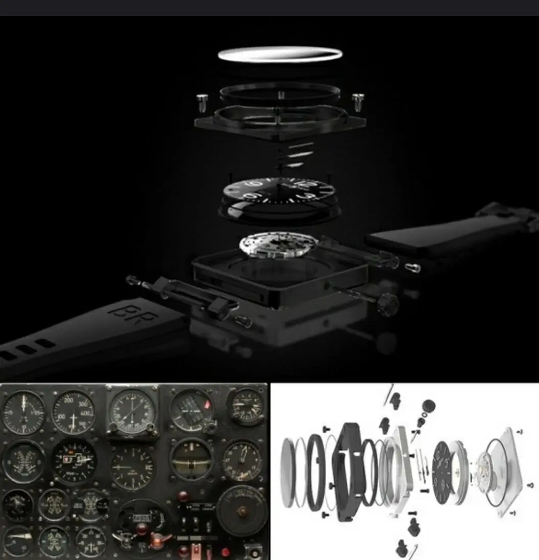 Mens Watches Rubber bell Automatic Mechanical BR Self Wind LIMITED EDITION AVIATION Power ross watch size 46 mm , 21colors
Mens Watches Rubber bell Automatic Mechanical BR Self Wind LIMITED EDITION AVIATION Power ross watch size 46 mm , 21colors