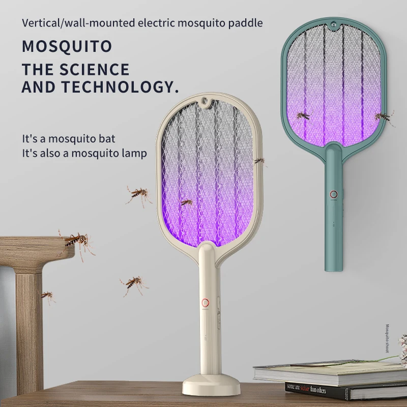 NEW Intelligent Household 2In1 Mosquito Killer Lamp Electric Shock Mosquito Swatter USB Recharg eable Bug Zapper Mosquito Trap
NEW Intelligent Household 2In1 Mosquito Killer Lamp Electric Shock Mosquito Swatter USB Recharg eable Bug Zapper Mosquito Trap