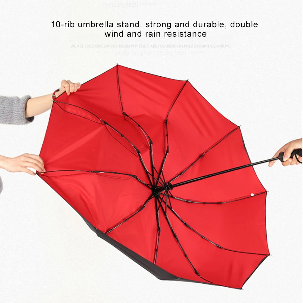Double Layer 10-rib Automatic Umbrella Rainproof Windproof UV Protection Travel Umbrella For Men Women
Double Layer 10-rib Automatic Umbrella Rainproof Windproof UV Protection Travel Umbrella For Men Women