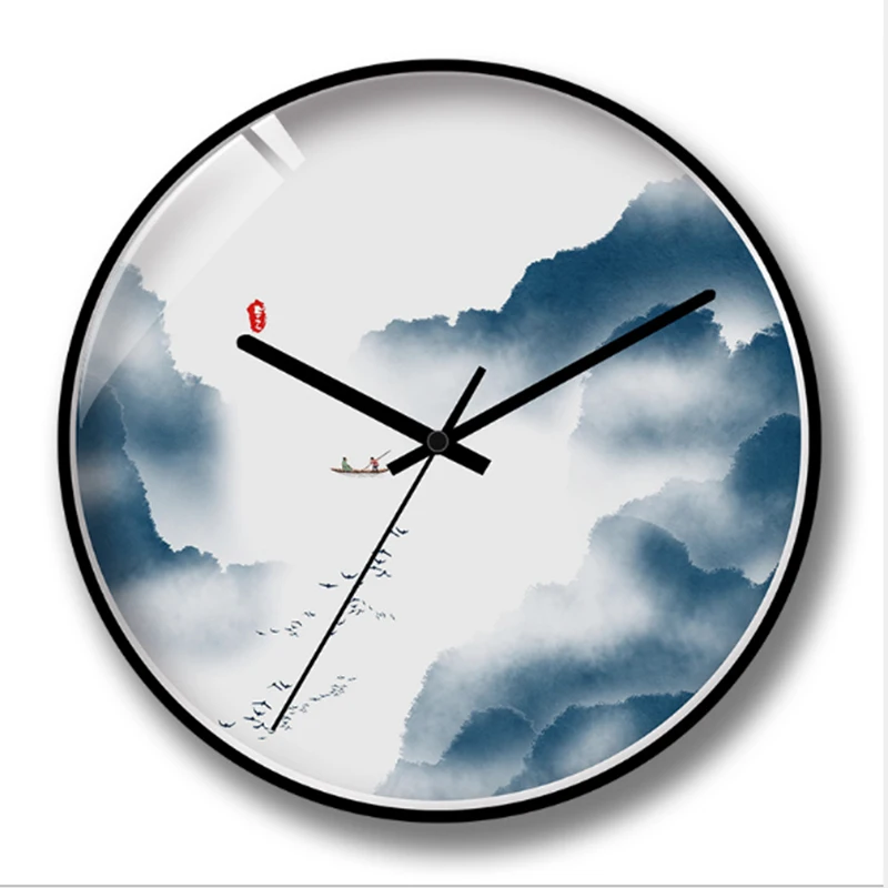 Chinese Mountant Metal Wall Clock Vintage Retro Modern Design Orchid Metal Wall Clocks Bedroom Home Decor Hanging Watch timer
Chinese Mountant Metal Wall Clock Vintage Retro Modern Design Orchid Metal Wall Clocks Bedroom Home Decor Hanging Watch timer