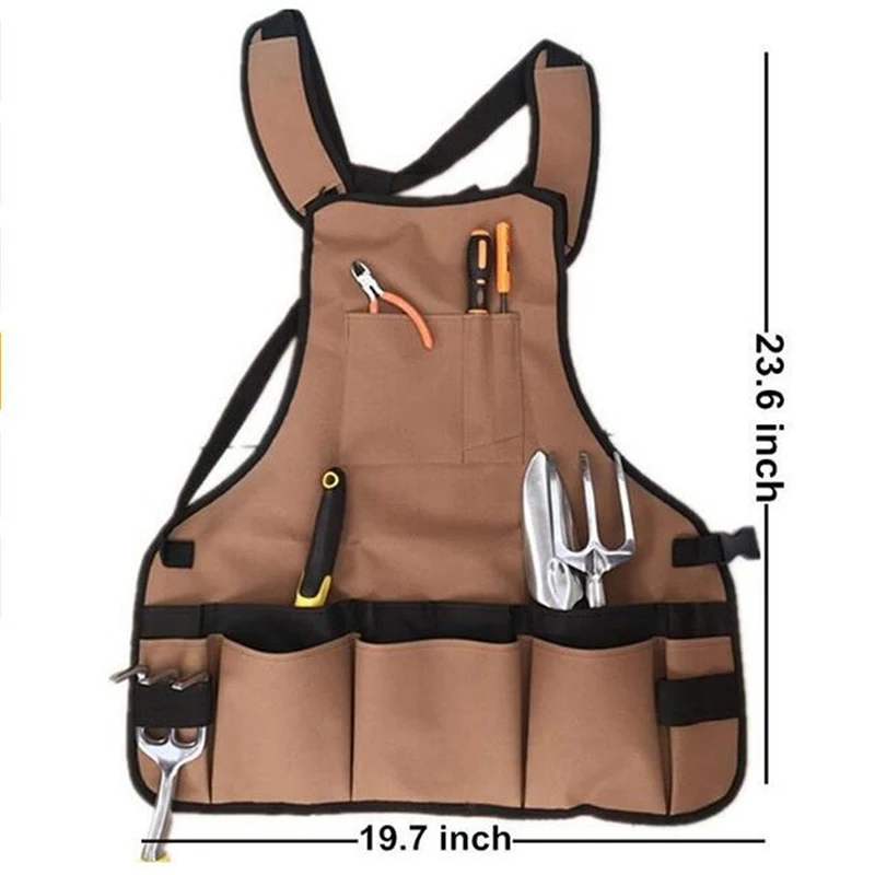 Newly Apron Collector Multiple Pockets Tools Storage Waterproof for Garden Workshop BBQ Apron FIF66
Newly Apron Collector Multiple Pockets Tools Storage Waterproof for Garden Workshop BBQ Apron FIF66
