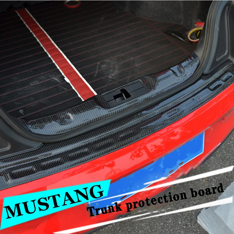 For Ford Mustang GT SHELBY 15-20 Rear Trunk Bumper Guard Plate Gate Door Sill Trim Stainless Steel Car Styling Accessories
For Ford Mustang GT SHELBY 15-20 Rear Trunk Bumper Guard Plate Gate Door Sill Trim Stainless Steel Car Styling Accessories