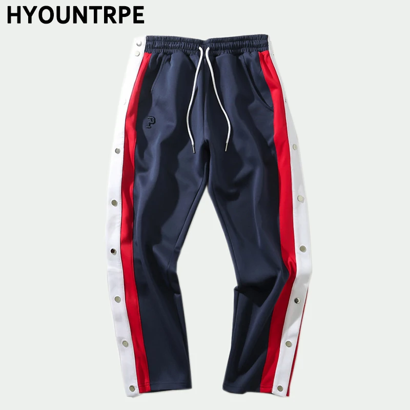Men's Casual Hip Hop Joggers Side Button Trousers Elastic Waist Drawstring Loose Sweatpants Retro Cargo New Streetwear Man Pants
Men's Casual Hip Hop Joggers Side Button Trousers Elastic Waist Drawstring Loose Sweatpants Retro Cargo New Streetwear Man Pants