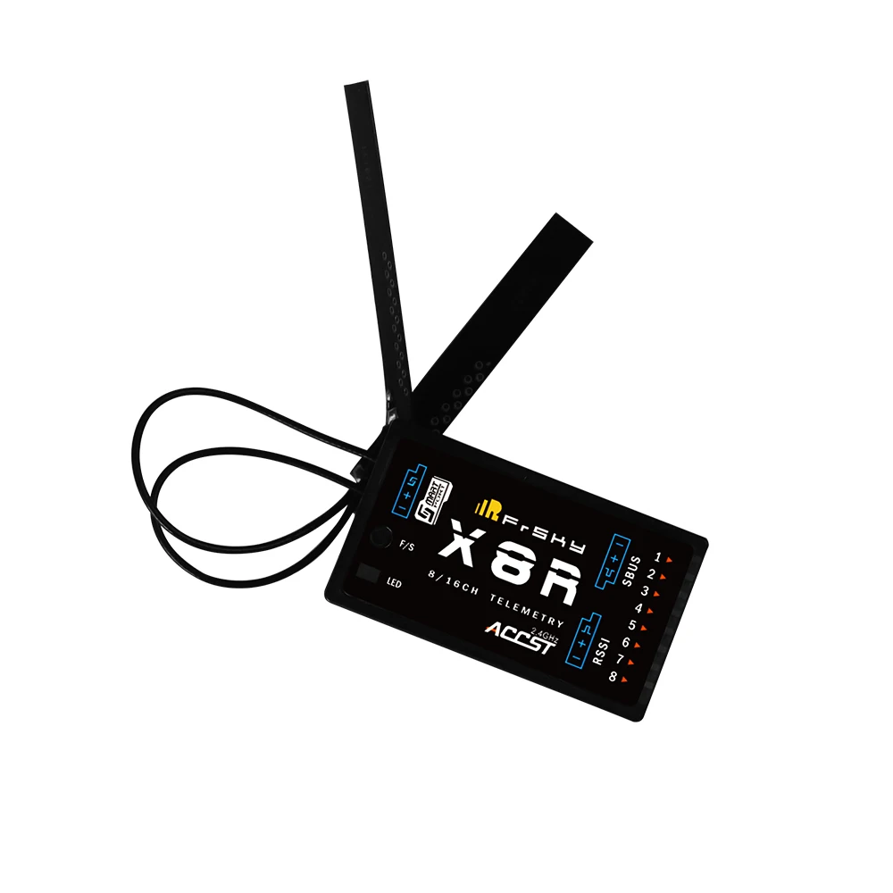 FrSky X8R 8/16Ch S.BUS ACCST телеметрический приемник с умным портом для Taranis X9D XJT|frsky x8r|frsky x8r