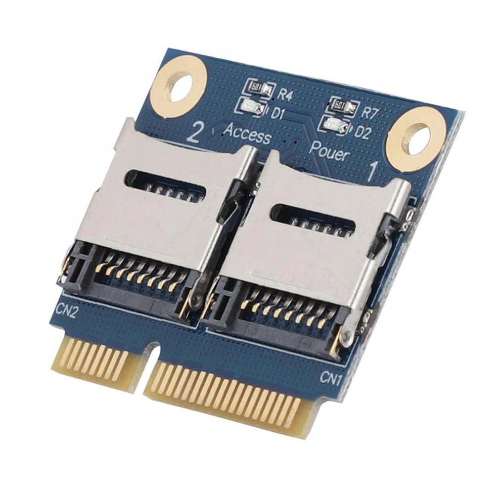 Мини PCI-e к двойному микро-безопасному цифровому TF-адаптеру карта преобразователь удлинительная карта для ноутбука аксессуары
Мини PCI-e к двойному микро-безопасному цифровому TF-адаптеру карта преобразователь удлинительная карта для ноутбука аксессуары