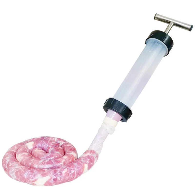 1Set Sausage Stuffing Syringe Hot Dog Manual Operation Machine Household Party BBQ Kitchen Cooking Stuffer Jerky Squeezer Tool
1Set Sausage Stuffing Syringe Hot Dog Manual Operation Machine Household Party BBQ Kitchen Cooking Stuffer Jerky Squeezer Tool