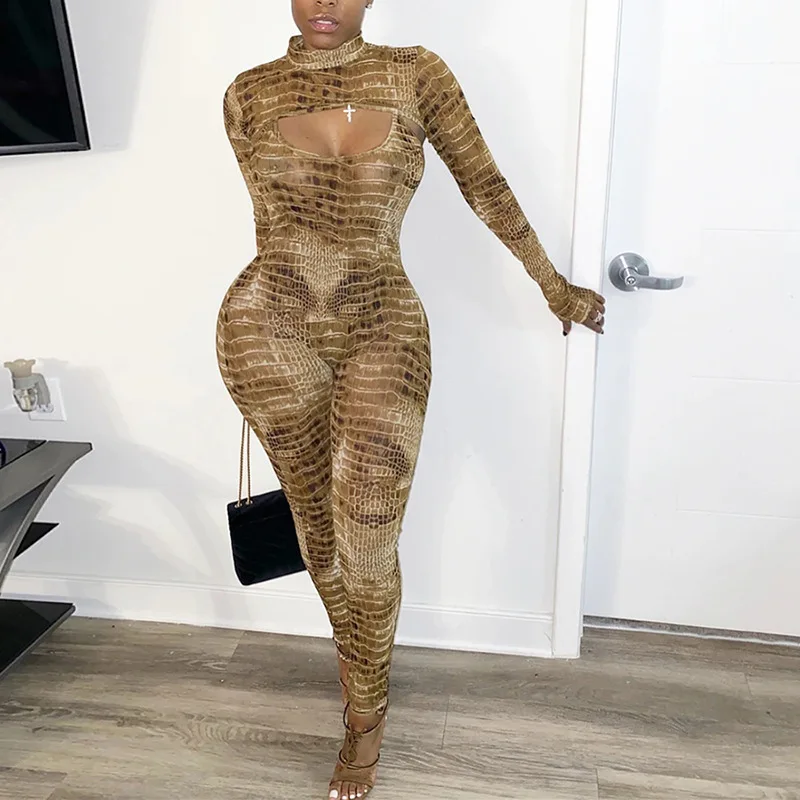 Sexy Serpentine Print Women Tight Two Piece Jumpsuit Gym Sports Bodysuit Tracksuit Casual Soft Workout Joggers Suits Outfits
Sexy Serpentine Print Women Tight Two Piece Jumpsuit Gym Sports Bodysuit Tracksuit Casual Soft Workout Joggers Suits Outfits