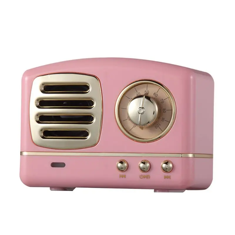 Retro Wireless Vintage Portable Bluetooth Stereo Speaker Enhanced Bass USB TF Card Slot Handsfree Calling
Retro Wireless Vintage Portable Bluetooth Stereo Speaker Enhanced Bass USB TF Card Slot Handsfree Calling