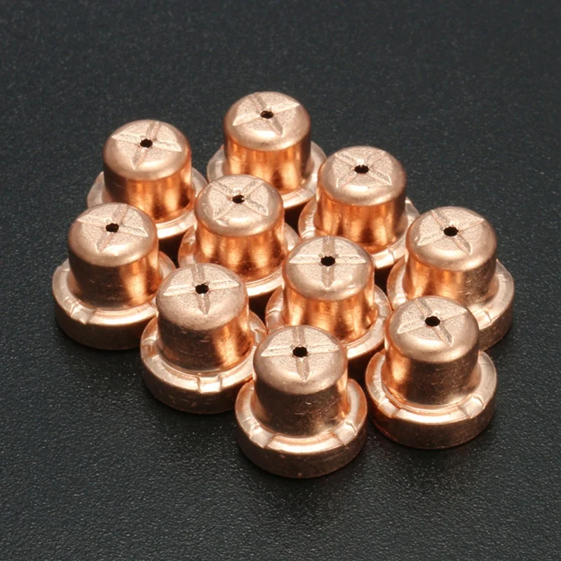 32pcs For PT 31 LG-40 40a Standard Size Plasma Cutting Torch Cutter Consumables Extended Tip Nozzles Electrode 
32pcs For PT 31 LG-40 40a Standard Size Plasma Cutting Torch Cutter Consumables Extended Tip Nozzles Electrode