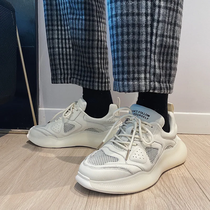 2021 new men's shoes spring/summer new style leather mesh comfortable trendy shoes breathable outdoor men's fashion casual shoes
2021 new men's shoes spring/summer new style leather mesh comfortable trendy shoes breathable outdoor men's fashion casual shoes