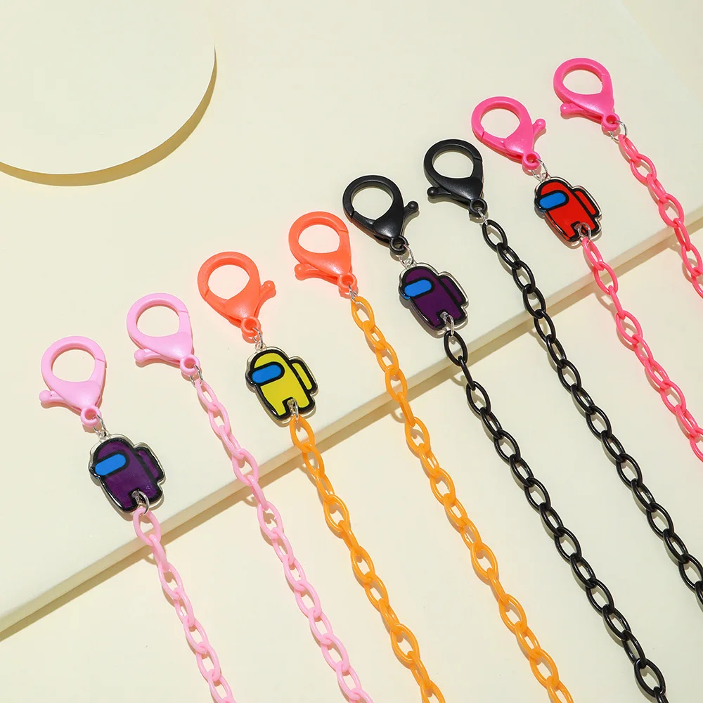 Mask Chain For Children Creative Non-slip Sunglasses Chain Cartoon Spaceman Charms Eyeglass Rope Holder Eyewear Accessories Gift
Mask Chain For Children Creative Non-slip Sunglasses Chain Cartoon Spaceman Charms Eyeglass Rope Holder Eyewear Accessories Gift