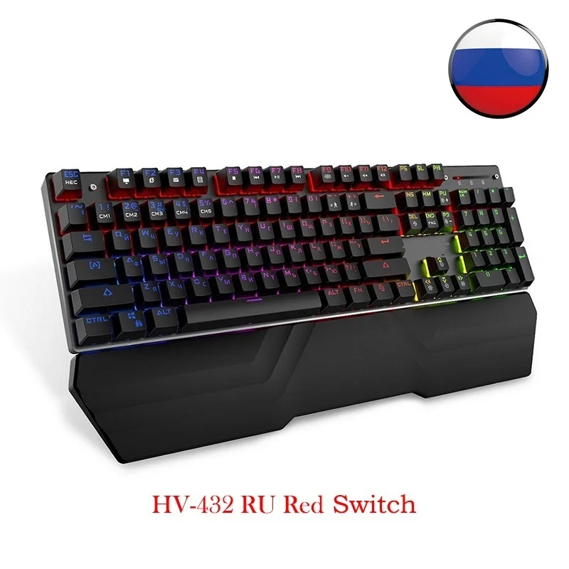 Mechanical Keyboard 87/104 keys Blue or Red Switch Gaming Keyboards for Tablet Desktop Russian/US sticker
Mechanical Keyboard 87/104 keys Blue or Red Switch Gaming Keyboards for Tablet Desktop Russian/US sticker