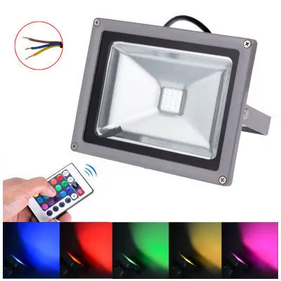 6pcs 10W 20W 30W 50W RGB LED Floodlight Outdoor landscape LED Flood light strong and durable lamp 85V-265V+24key Remote Control
6pcs 10W 20W 30W 50W RGB LED Floodlight Outdoor landscape LED Flood light strong and durable lamp 85V-265V+24key Remote Control