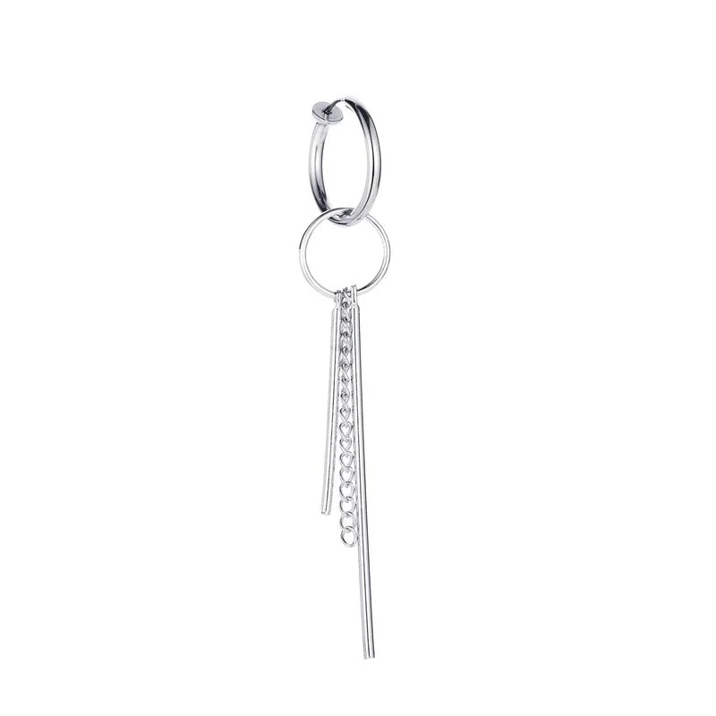 Origin Summer Minimalist Alloy Circle Chain Tassel Earings for Women Hiphop Silver Color Earings Party Earings Accessories
Origin Summer Minimalist Alloy Circle Chain Tassel Earings for Women Hiphop Silver Color Earings Party Earings Accessories