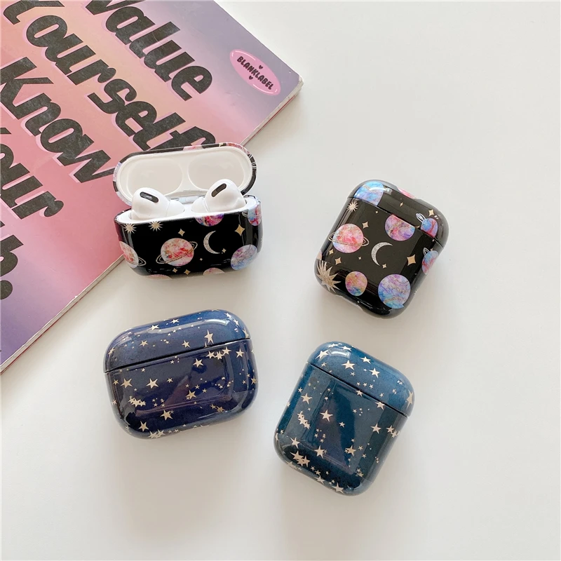 Starry Sky Smooth Case For AirPods 1 2 Pro Box Fashion Star Planet Wireless Bluetooth Earphone Protect Cover Accessories Coque
Starry Sky Smooth Case For AirPods 1 2 Pro Box Fashion Star Planet Wireless Bluetooth Earphone Protect Cover Accessories Coque