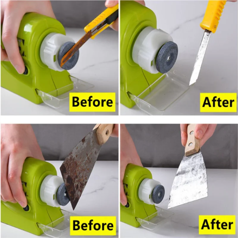 Electric Diamond Sharpener 1PC Multifunctional High Speed Suitable For Screwdriver Knife Scissors Automatic Household Kitchen
Electric Diamond Sharpener 1PC Multifunctional High Speed Suitable For Screwdriver Knife Scissors Automatic Household Kitchen