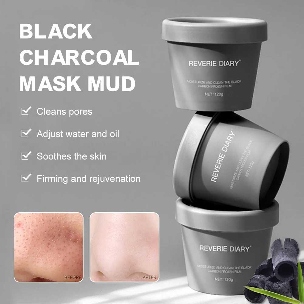 Bamboo Charcoal Mud Cleansing Mask Deep Pore Cleaning for Removing Blackheads Facial Cleaning Mask for All Skins
Bamboo Charcoal Mud Cleansing Mask Deep Pore Cleaning for Removing Blackheads Facial Cleaning Mask for All Skins
