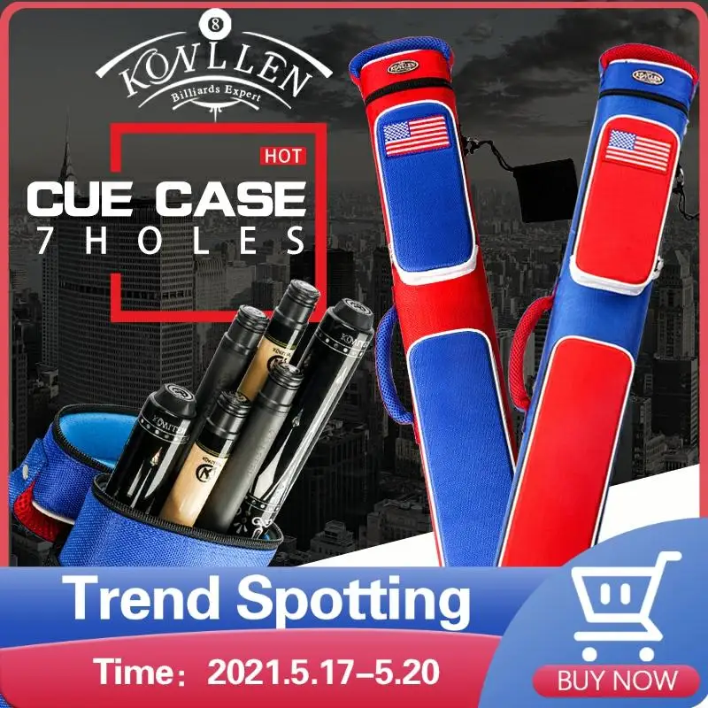 Konllen 6 Holes Billiard Case Handmade red blue Case 5.5*12.5*88cm Oval Embroidery Bag fashion Billiard Accessories
Konllen 6 Holes Billiard Case Handmade red blue Case 5.5*12.5*88cm Oval Embroidery Bag fashion Billiard Accessories