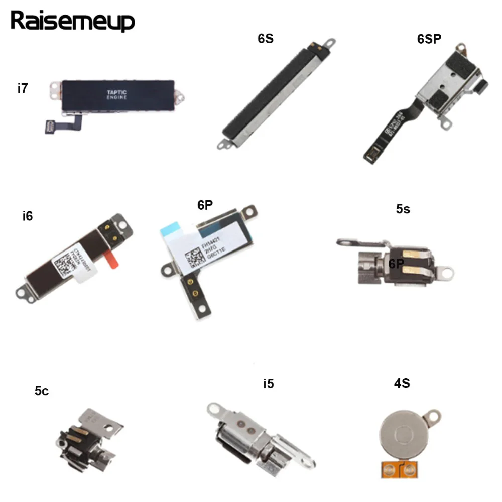 Новый двигатель-вибратор для iPhone 4 4s 5 5s 5C SE 6 6s 6splus 6plus 7 7plus 8 8plus двигатель-Вибратор