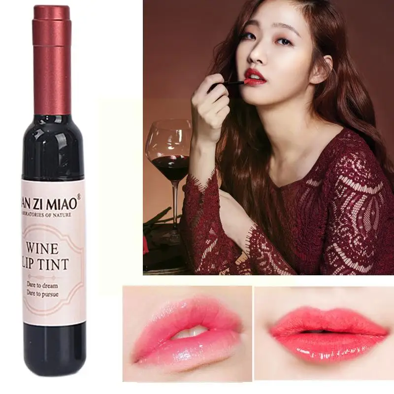 6 Colors Lipstick Lovely Tint Wine Bottle Shape Lipgloss Waterproof Cosmetic Sexy Long Matte Lasting Red Glitter Tools Lips D4z2
6 Colors Lipstick Lovely Tint Wine Bottle Shape Lipgloss Waterproof Cosmetic Sexy Long Matte Lasting Red Glitter Tools Lips D4z2
