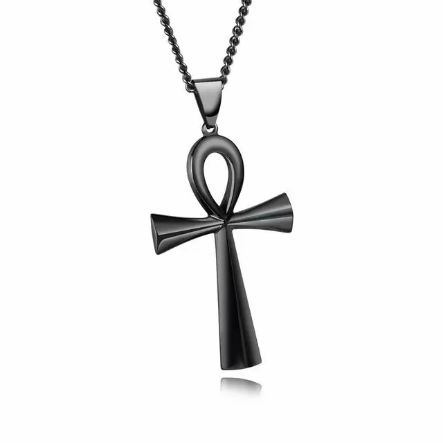 Banru Amulet Pendant Egyptian Ankh Crucifix Necklaces Pendants Stainless Steel Symbol of Life Cross Necklaces Jewelry Gifts Chai
Banru Amulet Pendant Egyptian Ankh Crucifix Necklaces Pendants Stainless Steel Symbol of Life Cross Necklaces Jewelry Gifts Chai