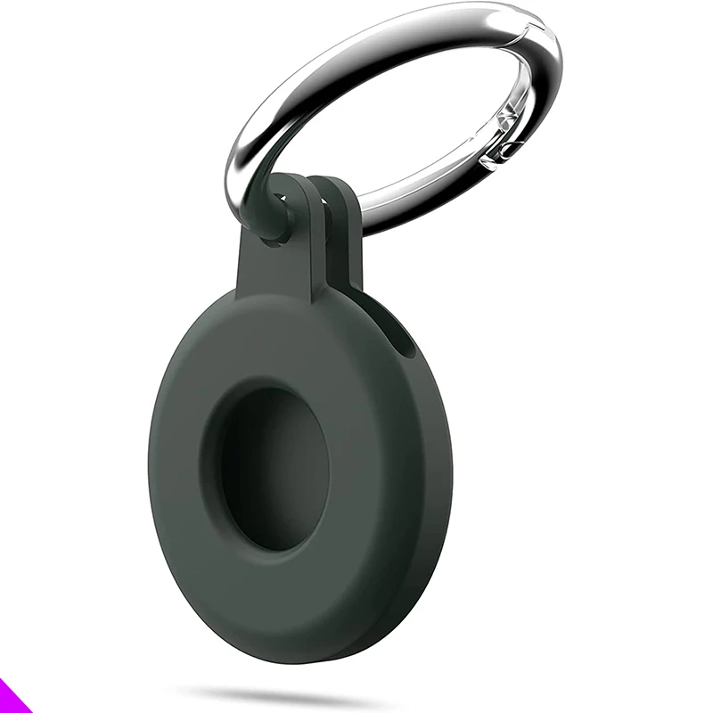 Protective Cover For Aircovered AirTag Case Silicone Protector Case Tracker Buckle Anti-lost Device Keychain Protective Sleeve
Protective Cover For Aircovered AirTag Case Silicone Protector Case Tracker Buckle Anti-lost Device Keychain Protective Sleeve