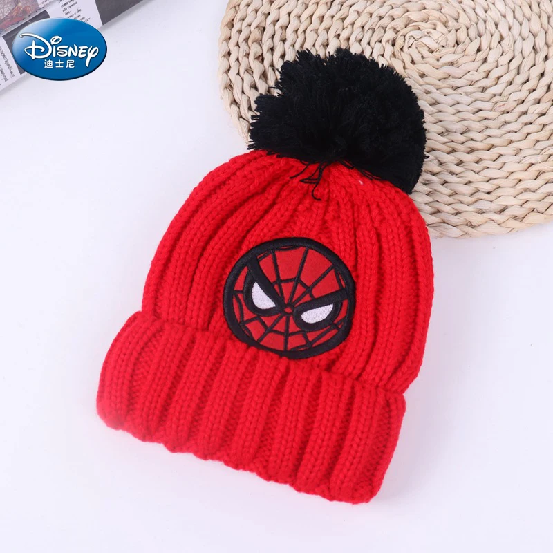 Disney spiderman Knitted Kids Beanie Cap Baby Boy Girl Hats Warm Children's hat Plus velvet thickening Autumn Winter boys caps
Disney spiderman Knitted Kids Beanie Cap Baby Boy Girl Hats Warm Children's hat Plus velvet thickening Autumn Winter boys caps