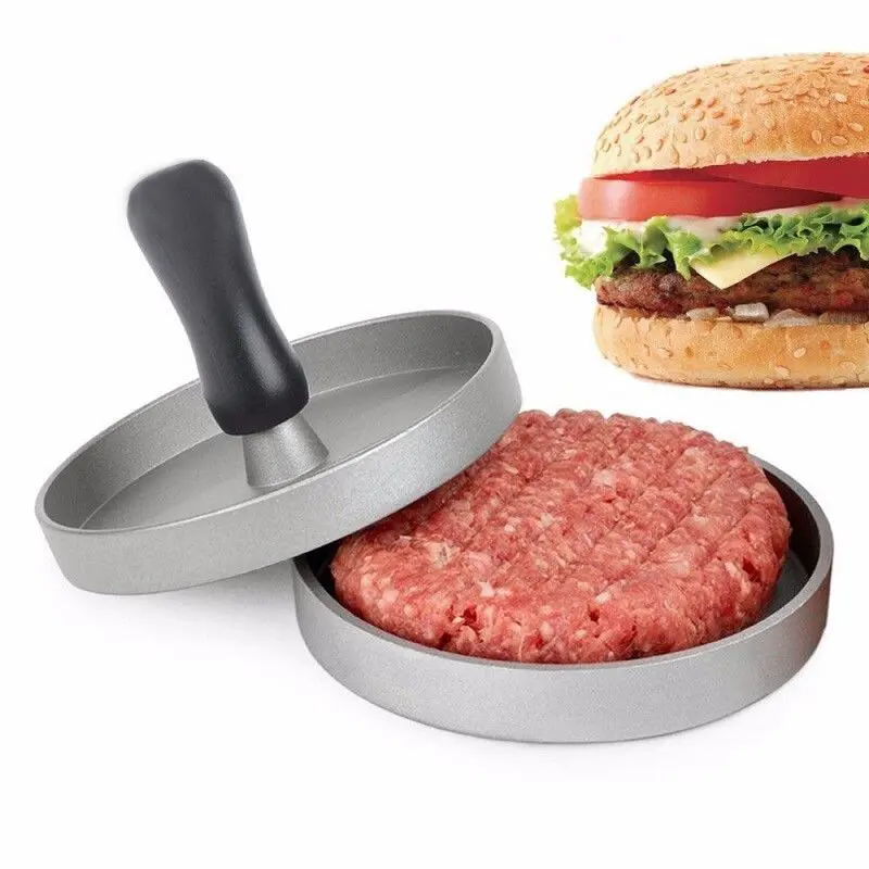 Honana KC-618 Round Shape Hamburger Press Aluminum Alloy Hamburger Meat Beef Non-Stick Coating Press Mold
Honana KC-618 Round Shape Hamburger Press Aluminum Alloy Hamburger Meat Beef Non-Stick Coating Press Mold