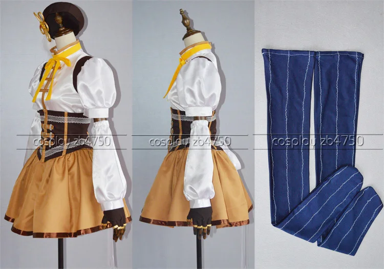 Anime Puella Magi Madoka Magica Tomoe Mami Cosplay Costume Uniform Dress Female Role Play Clothing Custom-Make Any Size
Anime Puella Magi Madoka Magica Tomoe Mami Cosplay Costume Uniform Dress Female Role Play Clothing Custom-Make Any Size