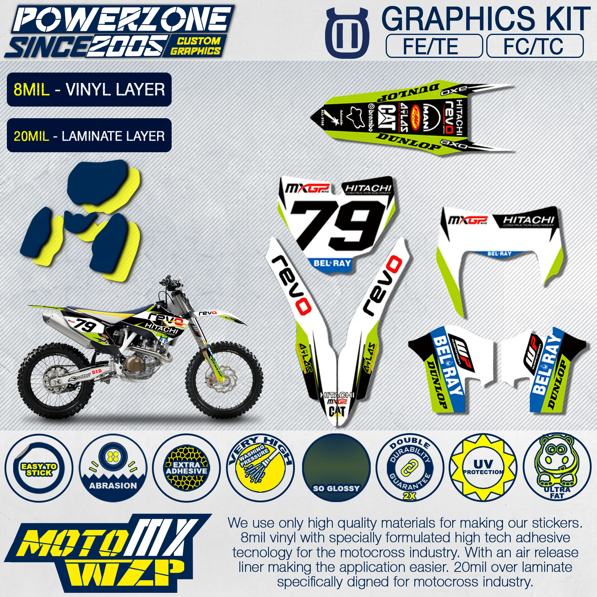 Customized Team Graphics Backgrounds Decals 3M Custom Stickers REVO Kit For Husqvarna 2014 -19 FE TE FC TC 250 350 450 500cc 708
Customized Team Graphics Backgrounds Decals 3M Custom Stickers REVO Kit For Husqvarna 2014 -19 FE TE FC TC 250 350 450 500cc 708