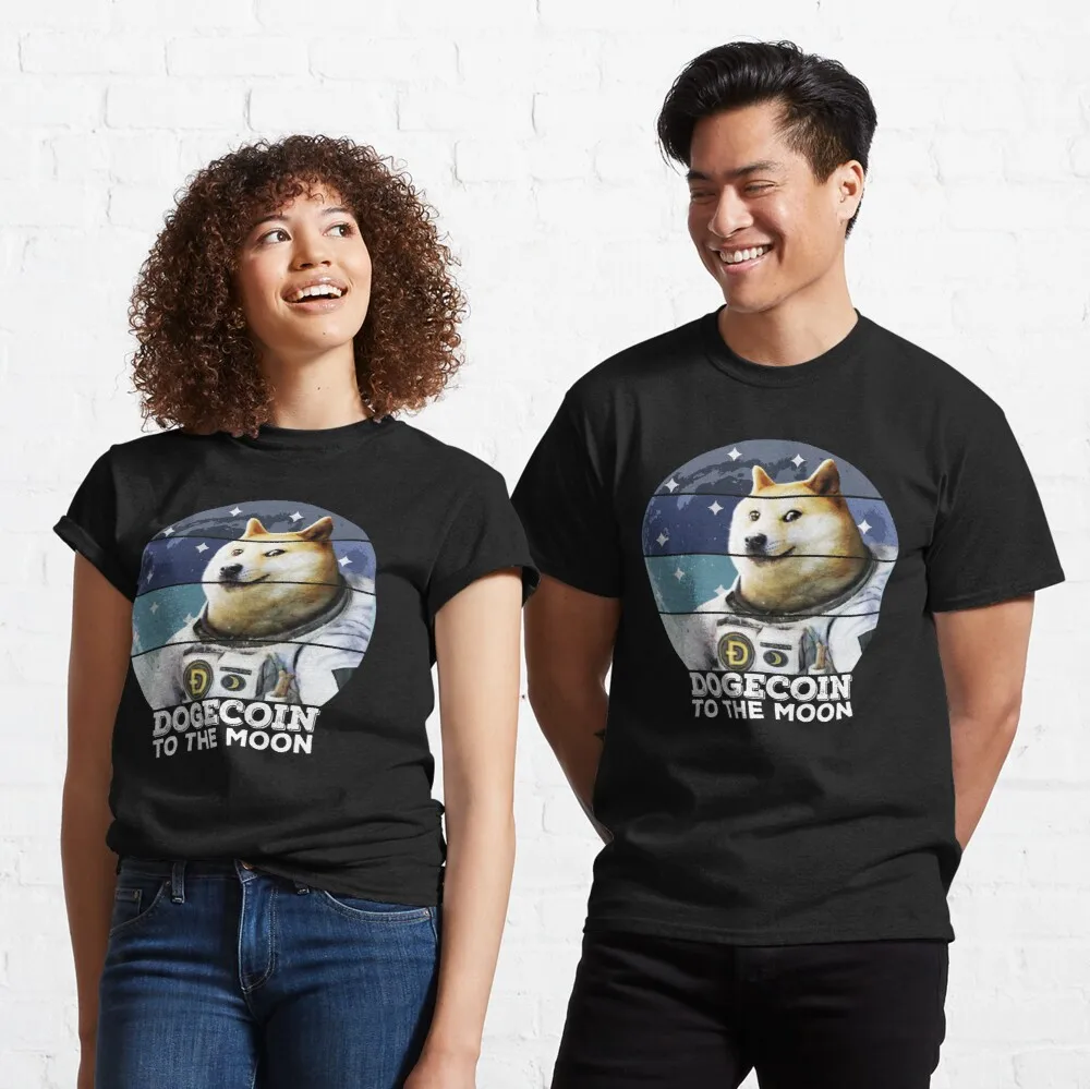 Tops T Shirt Women Dogecoin To The Moon HODL Cryptocurrency Funny Cool Gift Idea Classic T-Shirt
Tops T Shirt Women Dogecoin To The Moon HODL Cryptocurrency Funny Cool Gift Idea Classic T-Shirt