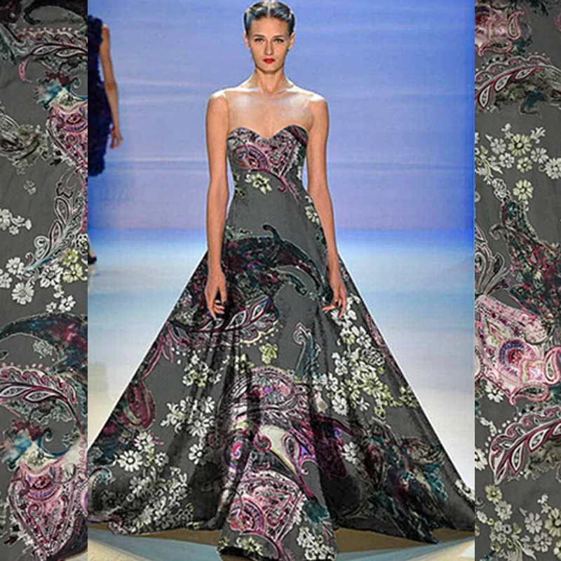 Floral and paisley design silk burnt-out silk fabric silk blended fabric,SBO070
Floral and paisley design silk burnt-out silk fabric silk blended fabric,SBO070