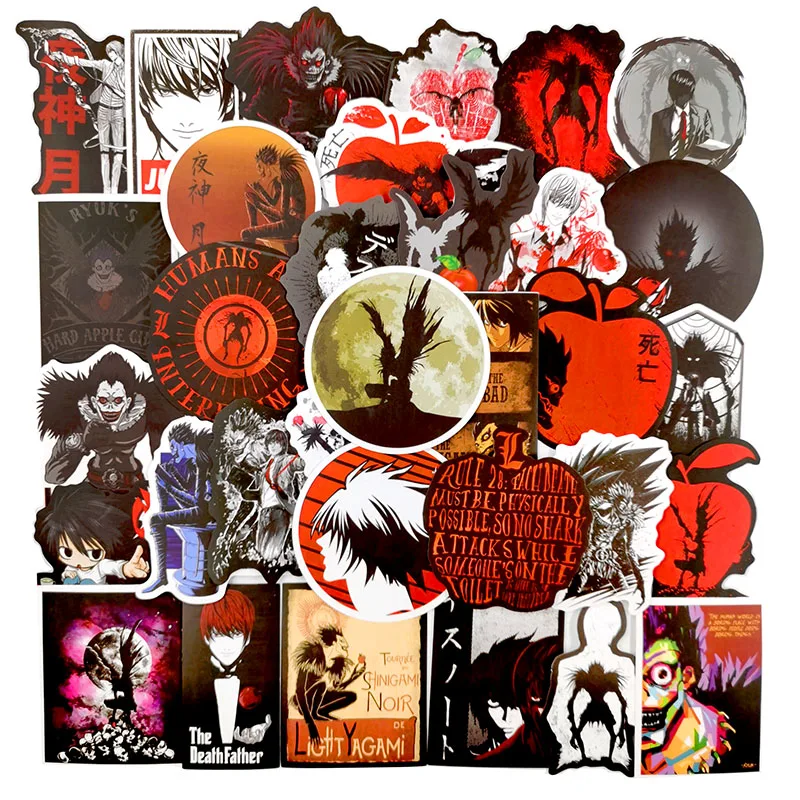 50Pcs Anime Stickers Death Note Stickers Graffiti Stickers Death Note Action Stickers Anime Stickers for Laptop Gifts for Kids
50Pcs Anime Stickers Death Note Stickers Graffiti Stickers Death Note Action Stickers Anime Stickers for Laptop Gifts for Kids