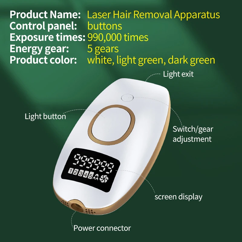 New Epilator Laser professional Permanenthair Removal Electric photo women Painless threading Hair Remover Wax machine Tondeuse
New Epilator Laser professional Permanenthair Removal Electric photo women Painless threading Hair Remover Wax machine Tondeuse