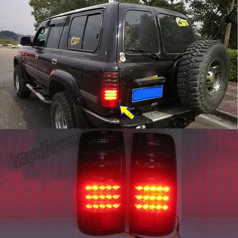 Задние фонари в сборе для TOYOTA LAND CRUISER LC80 FJ82 FJ80 91 92 93 94 95 96 97 2 шт./компл.