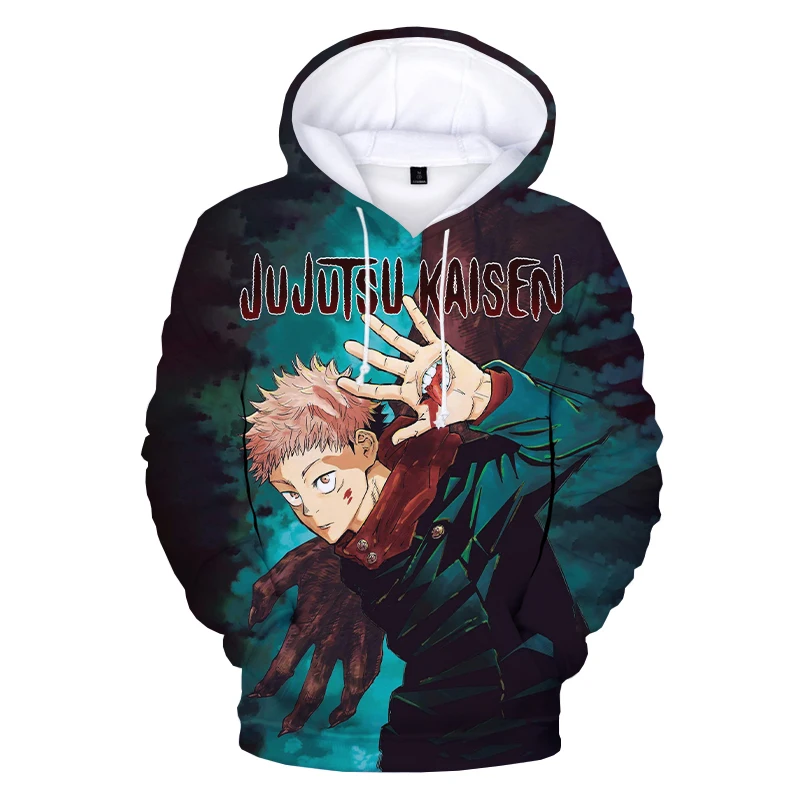 2021 New Anime Hoodies Jujutsu Kaisen 3D Print Sweatshirts Men Women Fashion Casual Oversized Hoodie Harajuku Hip Hop Pullover
2021 New Anime Hoodies Jujutsu Kaisen 3D Print Sweatshirts Men Women Fashion Casual Oversized Hoodie Harajuku Hip Hop Pullover