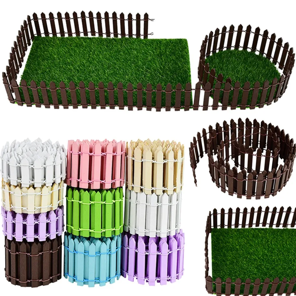 90cm Wooden Fencing Mini Wood Barrier DIY Landscape Fairy Garden Maison Figurines Miniature Handmade Craft Kawaii Home Decor
90cm Wooden Fencing Mini Wood Barrier DIY Landscape Fairy Garden Maison Figurines Miniature Handmade Craft Kawaii Home Decor