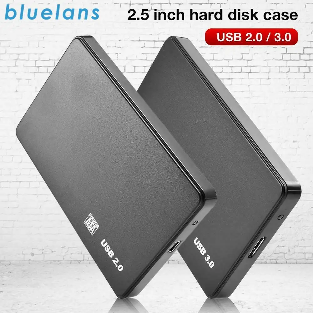 Корпус для SSD/HDD USB 3 0/2 0 5 Гбит/с 2 дюйма SATA Внешний чехол жесткого диска ПК жесткий