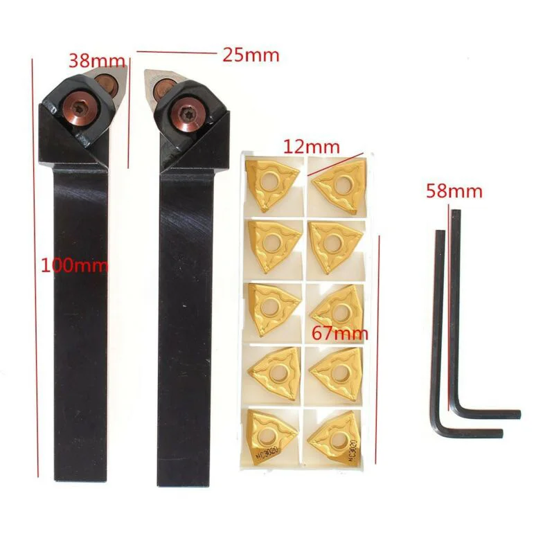 100mm Stainless Steel Turning Insert Tool Kit WWLNR1616H08 WWLNL1616H08 WNMG0804
100mm Stainless Steel Turning Insert Tool Kit WWLNR1616H08 WWLNL1616H08 WNMG0804