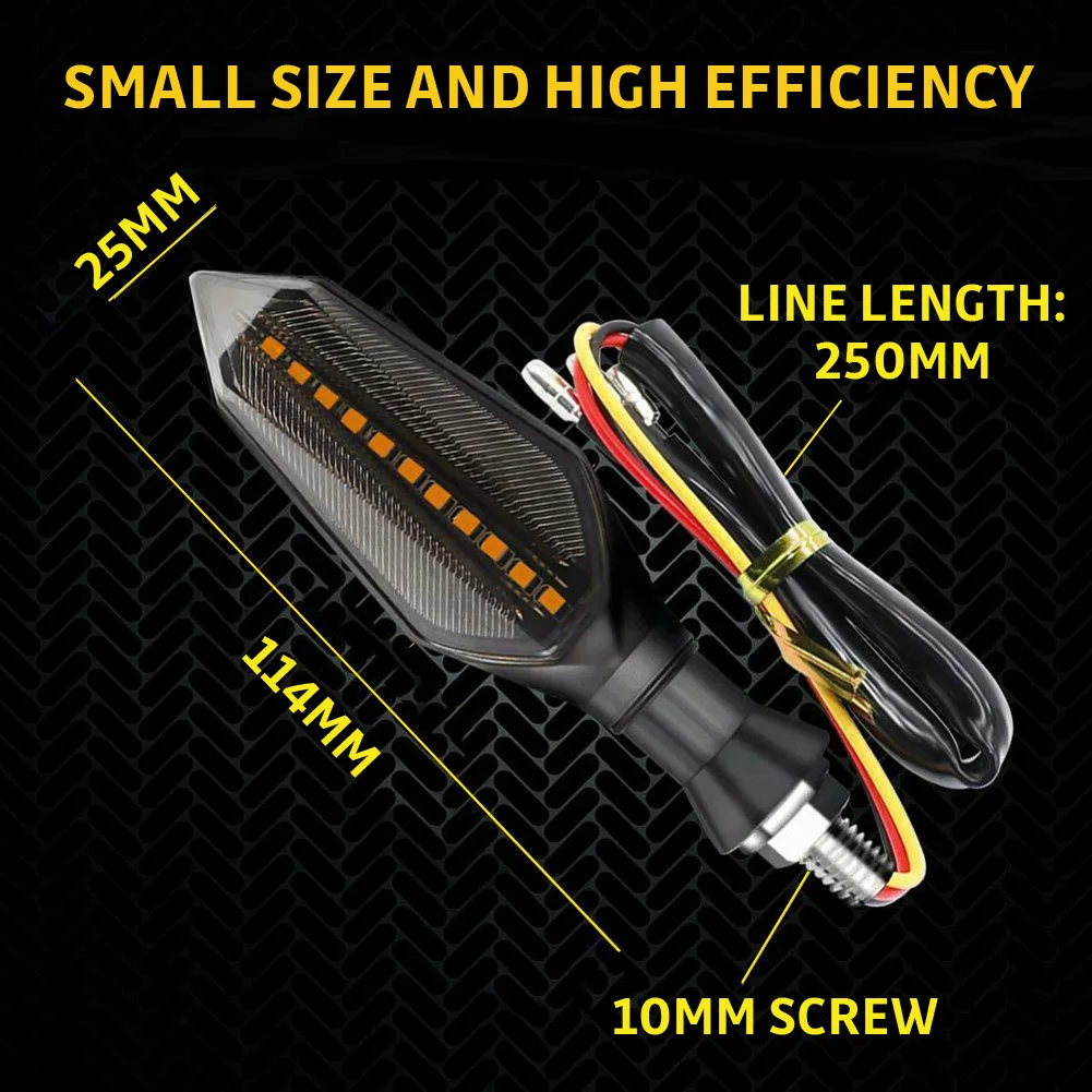 New 4 Pcs Motorcycle 12 LED Flowing Turn Signal Light Indicator Blinker Lamp Amber Blue Motorcycle Car Accessories Dropshipping
New 4 Pcs Motorcycle 12 LED Flowing Turn Signal Light Indicator Blinker Lamp Amber Blue Motorcycle Car Accessories Dropshipping