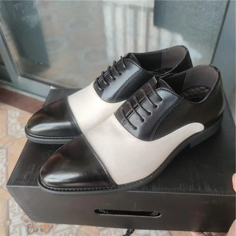 Men's Dress Shoes Newest Pu Leather Lace-up Business Shoes Male Casual Classic Vintage Wedding Shoes Zapatos Para Hombre HA657
Men's Dress Shoes Newest Pu Leather Lace-up Business Shoes Male Casual Classic Vintage Wedding Shoes Zapatos Para Hombre HA657