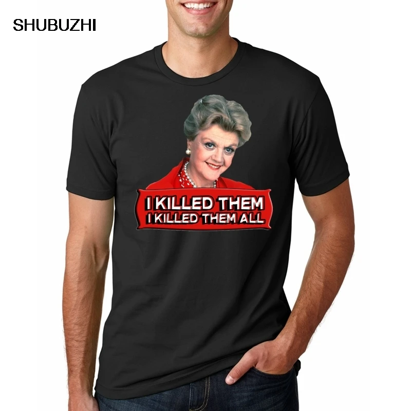 male brand teeshirt men summer cotton t shirt Angela Lansbury (Jessica Fletcher) Murder she wrote confession. I killed them all.
male brand teeshirt men summer cotton t shirt Angela Lansbury (Jessica Fletcher) Murder she wrote confession. I killed them all.