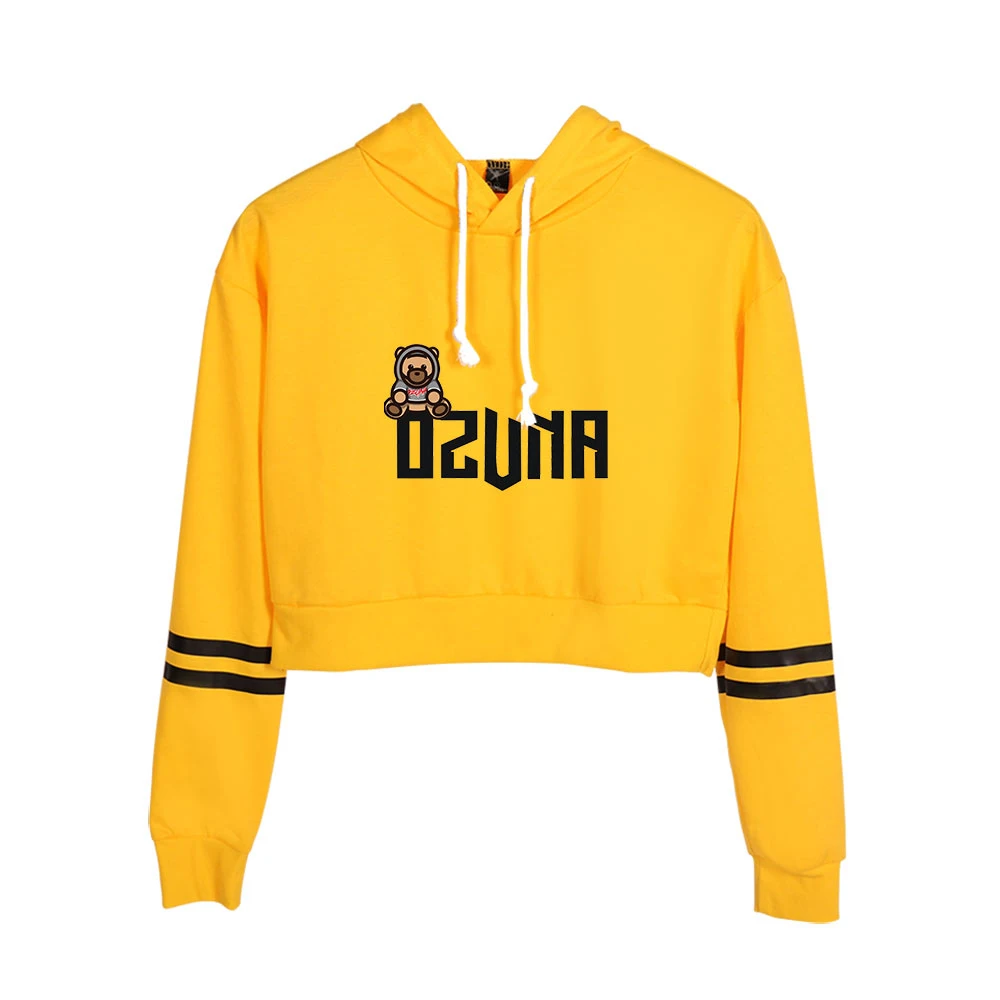 Ozuna Hoodie Female Long Sleeve Navel Cropped Hoodies Women's Pullovers Crop Top 2020 Hip Hop Rapper Fashion Clothes
Ozuna Hoodie Female Long Sleeve Navel Cropped Hoodies Women's Pullovers Crop Top 2020 Hip Hop Rapper Fashion Clothes