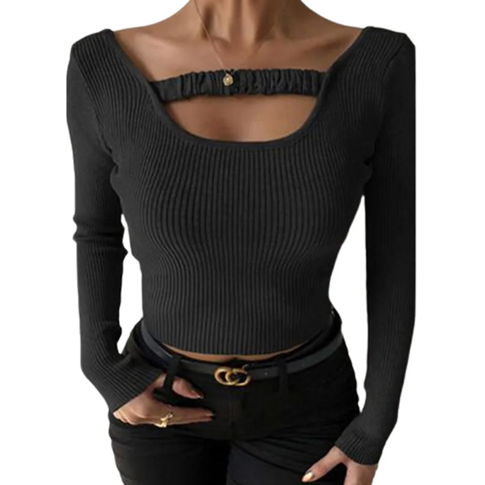 2021 New Fashion Women's Tops Sexy O-Neck Slim Fit Long Sleeved Spring/Autumn T-Shirt Casual Femme Tee Streetwear
2021 New Fashion Women's Tops Sexy O-Neck Slim Fit Long Sleeved Spring/Autumn T-Shirt Casual Femme Tee Streetwear