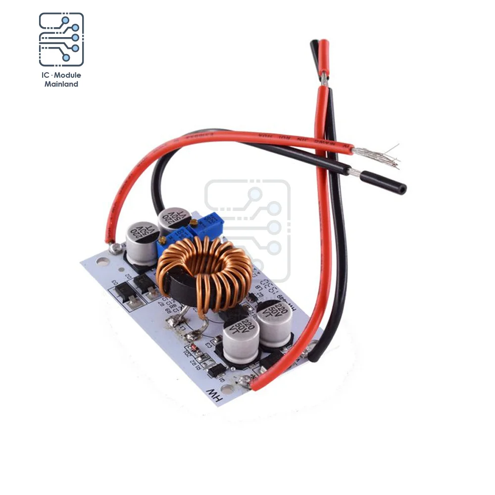 250W 500W 10A Step Up Power Supply 8.5V-48V To 10-50V Boost Converter Constant Voltage Regulator Current Drive Module Adjustable
250W 500W 10A Step Up Power Supply 8.5V-48V To 10-50V Boost Converter Constant Voltage Regulator Current Drive Module Adjustable