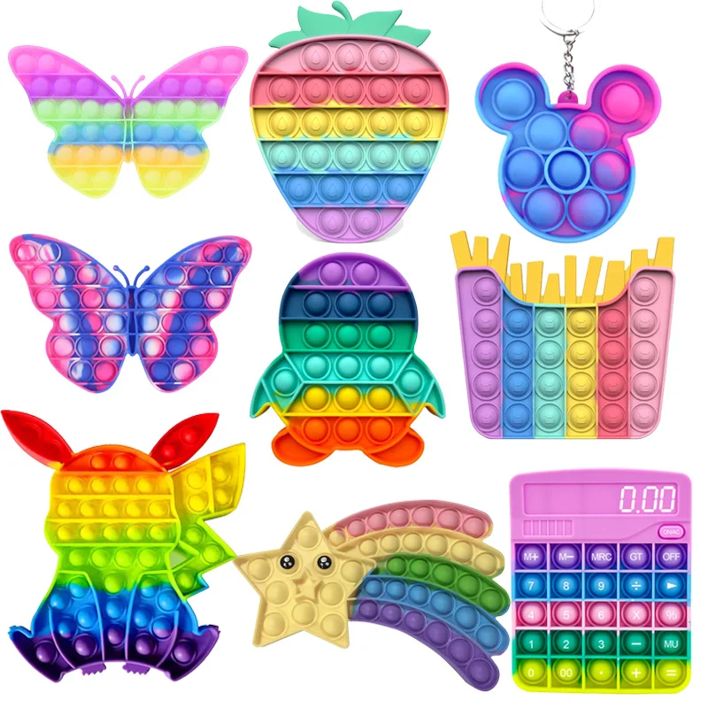 White Cloud Rainbow Pops Bubbles Fidget Toy Its Anti Stress Relief Toy For Children Adults Desk Sensory Autism Adhd Depression
White Cloud Rainbow Pops Bubbles Fidget Toy Its Anti Stress Relief Toy For Children Adults Desk Sensory Autism Adhd Depression