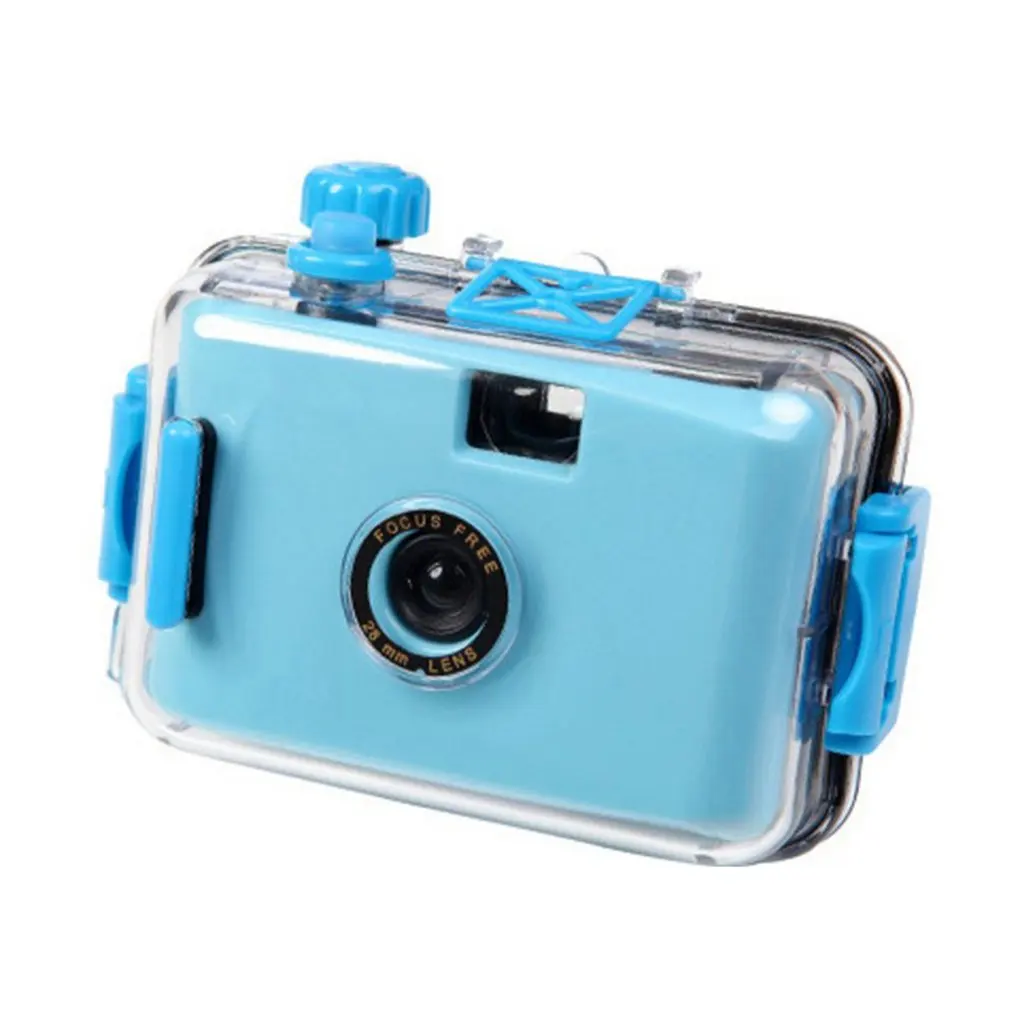 Reusable Waterproof Camera Cute Film Camera Underwater Diving Retro Camera Double Button Creative Gifts
Reusable Waterproof Camera Cute Film Camera Underwater Diving Retro Camera Double Button Creative Gifts