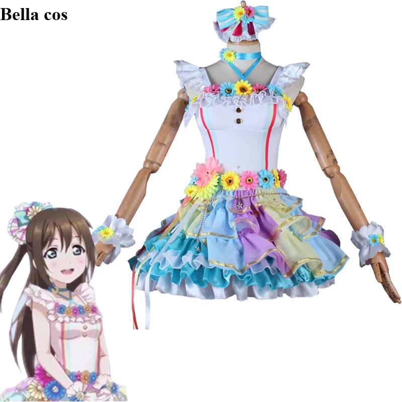 Карнавальный костюм LoveLive School Idol Festival perfect Dream Project Love U my friends Осака сизуку наряд для